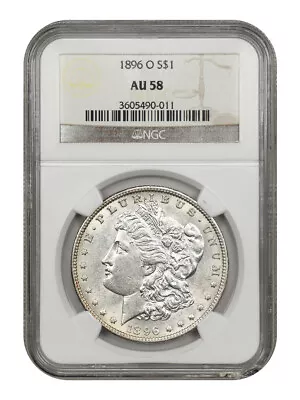 1896-o $1 Ngc Au58 • $656.25