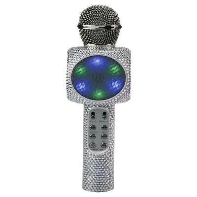 Silver Bling Wireless  Karaoke Microphone - (SAB-SILVER) • $44.95