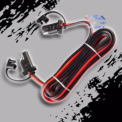16 Gauge 96  Car Quick Disconnect Connect 2-Pin SAE Waterproof Wire Harness Plug • $10.95