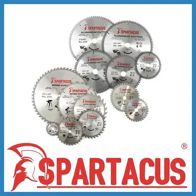 Spartacus Wood Metal Cut Circular Saw Blades 85 - 350 Bosch DeWalt Makita Festoo • £19.99