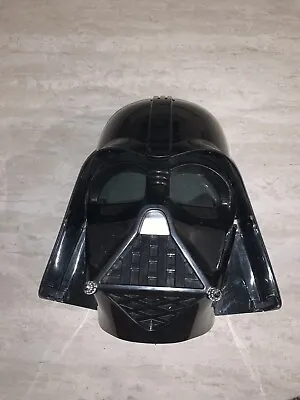 Disney Store Star Wars DARTH VADER Voice Changer Helmet Black Mask 2014 -Tested! • £28.91