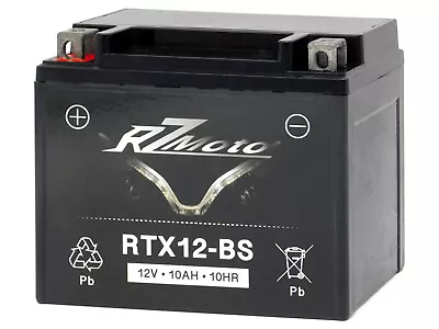 $45.99 • Buy YTX12-BS CTX12-BS Lead Acid AGM Battery For 1997-2000 Honda CBR1100XX Blackbird