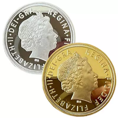 1pcs Platinum Jubilee Commemorative Coin British Queen Elizabeth II • $8.81