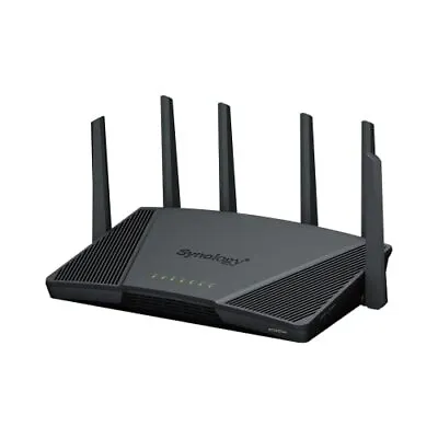 Synology 264172 Router Rt6600ax Wi-fi6 Ax6600 Router 2.5gbe Wan Lan Port Retail • $353.45