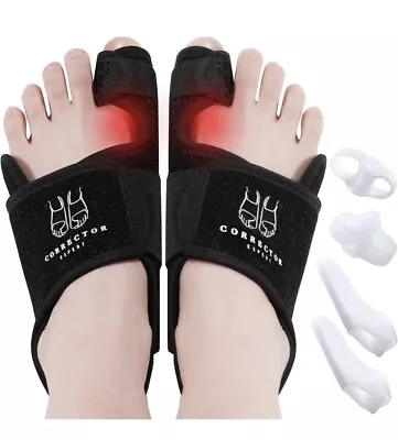 Toe Separators To Correct Bunions Bunion Corrector For Women & Men Toe Spacers • $18.99