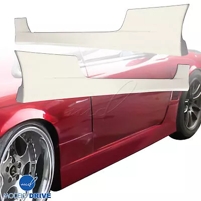 ModeloDrive FRP MSPO Side Skirts S14 For 240SX Nissan 95-98 Modelodrivepart_120 • $374