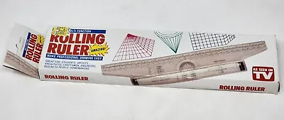 Vintage Rolling Ruler With Instructions 12  • $9.99