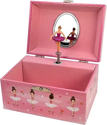 Ballet Dancing Keepsake Musical Jewelry Box By The San Francisco Music Box Compa • $18.99