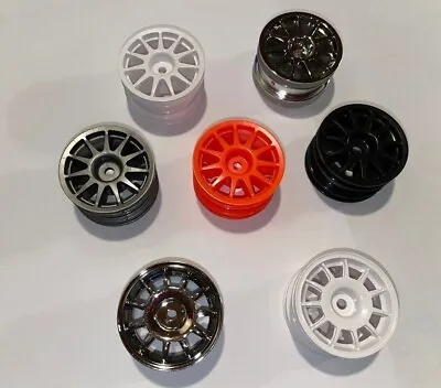 Tamiya Mini Cooper / M-Chassis Spoked Wheels (x4) - Assorted Colors M03/M05/M07 • $4.78