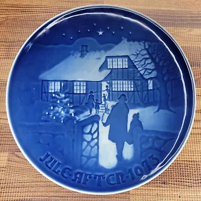 1973 Jule After B&G 7-Inch Christmas Plate - Country Christmas Great Condition • $5.95