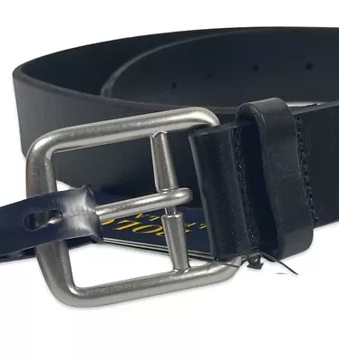 Polo Ralph Lauren Saddle Logo Leather Belt 34” 85cm • £24.99