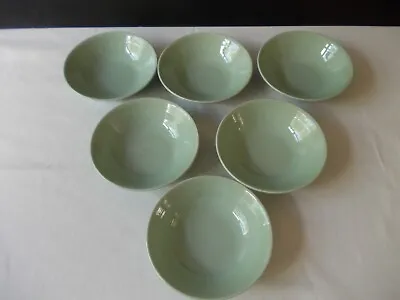 £34.95 • Buy Vintage Woods Ware Green Beryl 6 X 6 1/2  Bowls 1940's Utility Ware #2