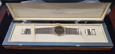 Vintage Concord Mariner SG 15 81 115 V13  Stainless Steel 18KT Gold Men's Watch • $1500