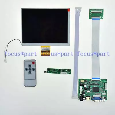 7  TFT LCD Screen CLAA070MA0ACW+HDMI VGA  Driver Board Controller Board 800×600 • $47.40