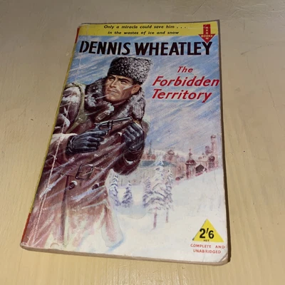 £3 • Buy Forbidden Territory By Dennis Wheatley Arrow Books Paperback 1961