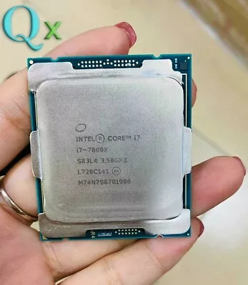 Intel Core I7-7800X LGA 2066 CPU Processor Skylake-X Six Cores 3.5GHz 140W • $55