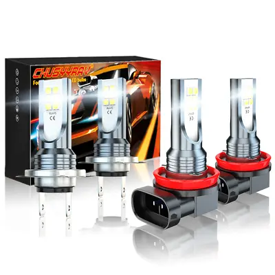 4x For Volvo XC90 2003-2014 H7&H11 Headlight High/Low LED Combo Bulb Kit • $19.99