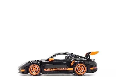 Minichamps 1:18 Porsche 911 GT3 RS (992) In Black / Orange (Opening Version) • $299.99