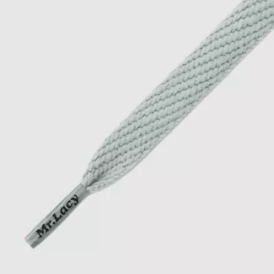 Laces Flat Grey Mr Lacy Smallies High Quality Shoelaces 90cm • £9.48