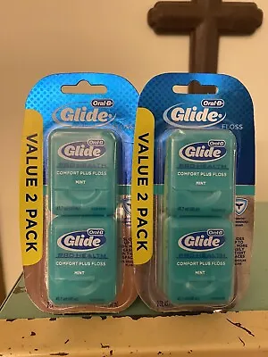 $14 • Buy GLIDE Pro Health Dental Floss Comfort Plus Mint 43.7 Yd Per Unit 2 Pack Lot