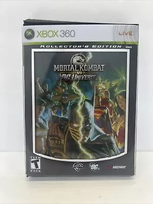 Mortal Kombat Vs. DC Universe -- Kollector's Edition Xbox 360 No Bonus Disc • $34.99