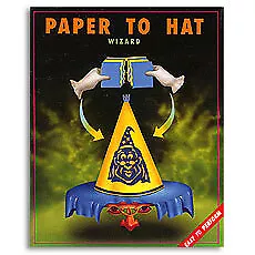 Paper To Hat (Wizard) By Uday - Trick • $15.52