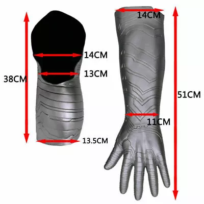 Cosplay Captain America Civil War Winter Soldier Bucky Barnes Armor Arm Prop New • $52.80