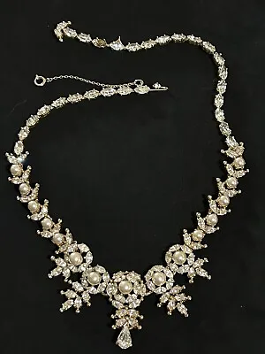 Vintage Christian Dior Beautiful Crystal  Necklace • £850