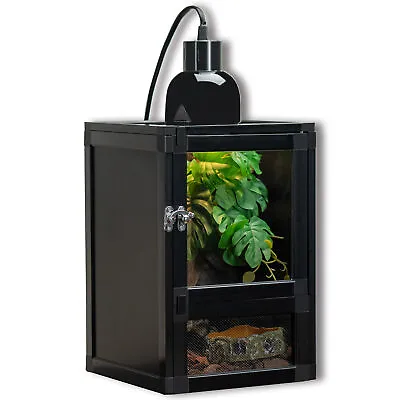 Small Reptile Cage Air Gecko Cage 8*8*12'' Mini Habitat Perfect Heat Maintain • $29.99