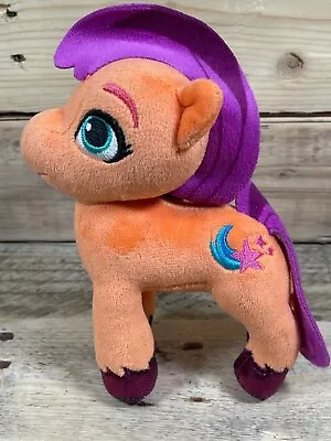My Little Pony Sunny Starscout Plush 7  Orange Pink Horse Figure Stuffed Animal • $8