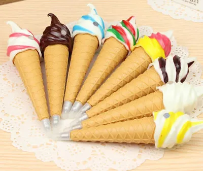 Fridge Magnet Sticker Or Novelty Stationery Student Gift Ballpoint Pen Ice Cream • $1.07