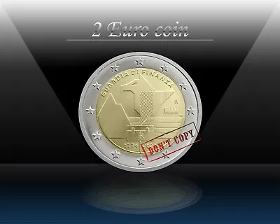 ITALY 2 EURO 2024 ( Guardia Di Finanza ) Commemorative 2€ Coin * UNC • $3.99