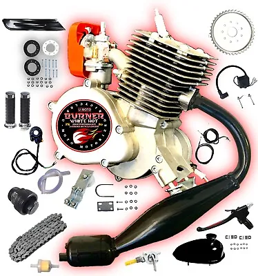 100cc 2-Stroke Bicycle Gasoline Engine Air-Cooled Motor Kit For Motorized Bike • $159.99