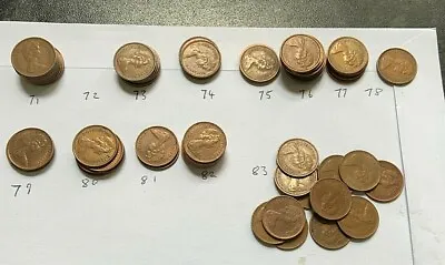 UK Decimal Half Pennies 1/2p Pence Coins 1971 To 1983 - Choose Your Year/s  • £1.99