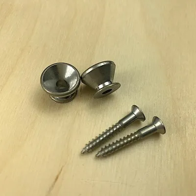 Gotoh Relic Gibson Style Strap Buttons Aged Chrome PEP-B2AC • $9.37