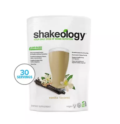 Vanilla Plant-Based Vegan Shakeology - Exp Dec 2024 • $82.89