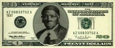 HARRIET TUBMAN $20 DOLLAR BILL GLOSSY POSTER PICTURE PHOTO PRINT Money Cool 5404 • $14.99