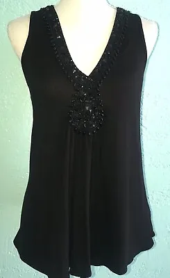 Michael Kors Beaded Jeweled Top Tank Shirt Anthropologie Free People • $9.99