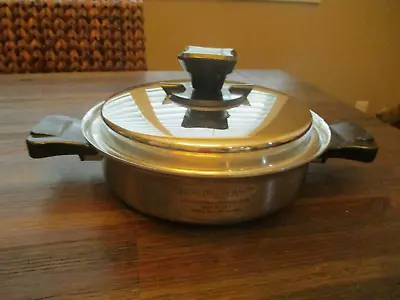 Vtg Health Craft 5 Ply Nicromium Surgical Steel 1 1/4qt Pot Sauce Pan W/ Lid USA • $33.99