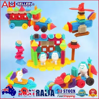 Building Block Build And Play Bristle Shape Blocks Fun Bricks Set For Kids Child • $21.33