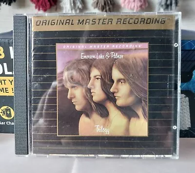 MFSL  Emerson Lake & Palmer  Trilogy    24 Karat Gold CD $ 9.99 • $19.50