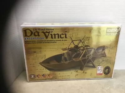 Academy 18130 Da Vinci Paddle Boat Plastic Model Kit New Sealed • $10