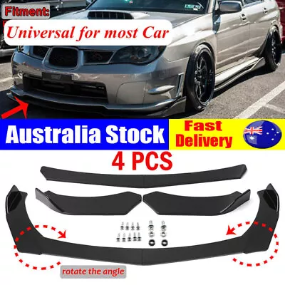 Front Bumper Spoiler Splitter For Ford For Falcon BF XR6/XR8 For Focus RS ST NEW • $43.95