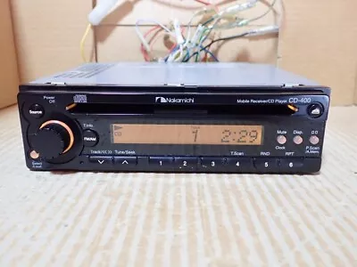 NAKAMICHI CD-400 Car Audio Player Radio Car Vintage Mobile Operation Confirmed • $309