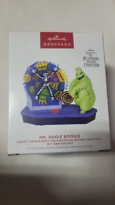 Hallmark Keepsake 2023 Mr. Oogie Boogie The Nightmare Before Christmas - Musical • $23.99