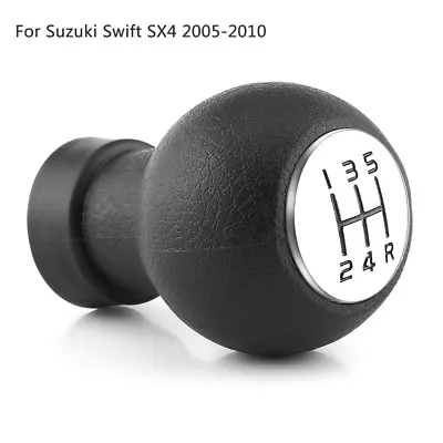 $13.60 • Buy 5 Speed Car Gear Stick Shift Shifter Gear Knob Head For Suzuki Swift SX4 05-10