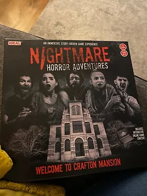 Nightmare Horror Adventures Interactive Board Game Age 16+ • £12