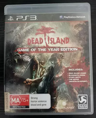 Dead Island (Game Of The Year Edition) Sony PlayStation 3 PAL 2011 • $11