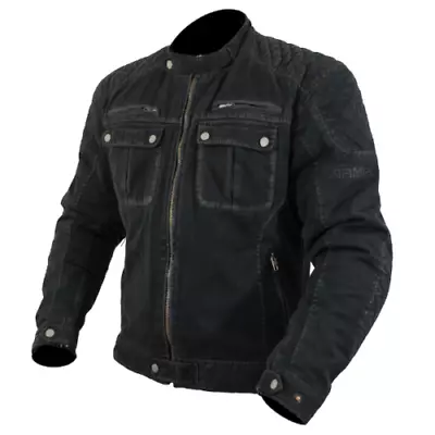 ARMR Moto ABAN MENS RETRO CASUAL URBAN ARMOURED WATERPROOF MOTORCYCLE JACKET • $113.65