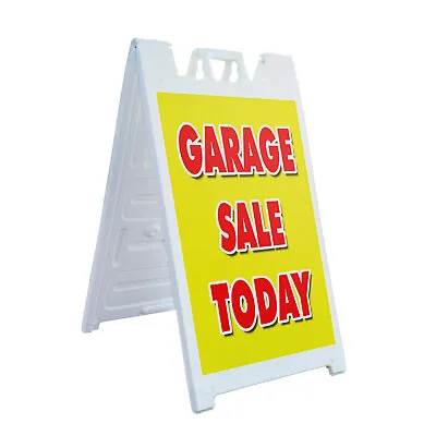 A-frame Sidewalk Garage Sale Today 24  X 36  Double Sided A-Frame Sidewalk Sign • $44.99